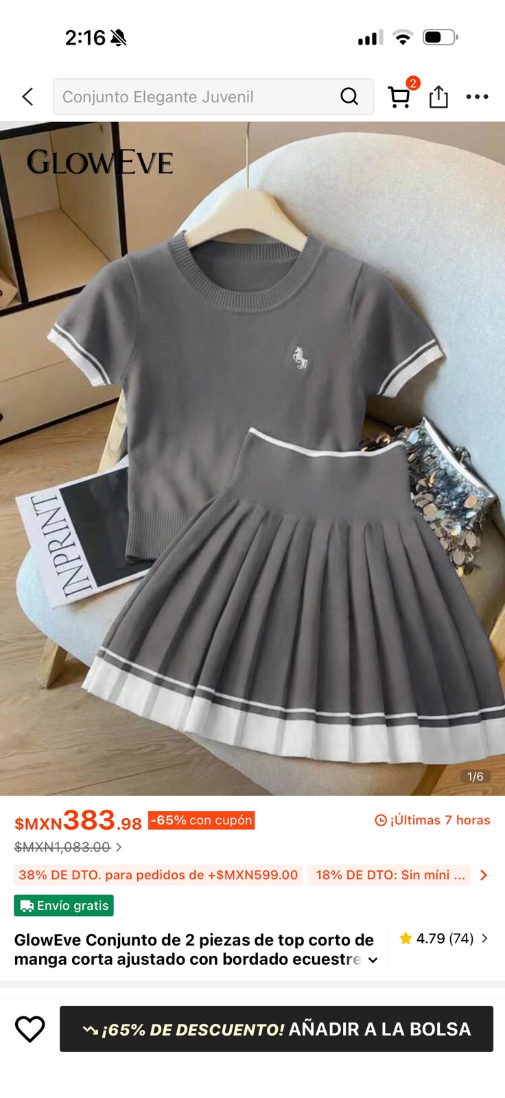 Conjunto gris