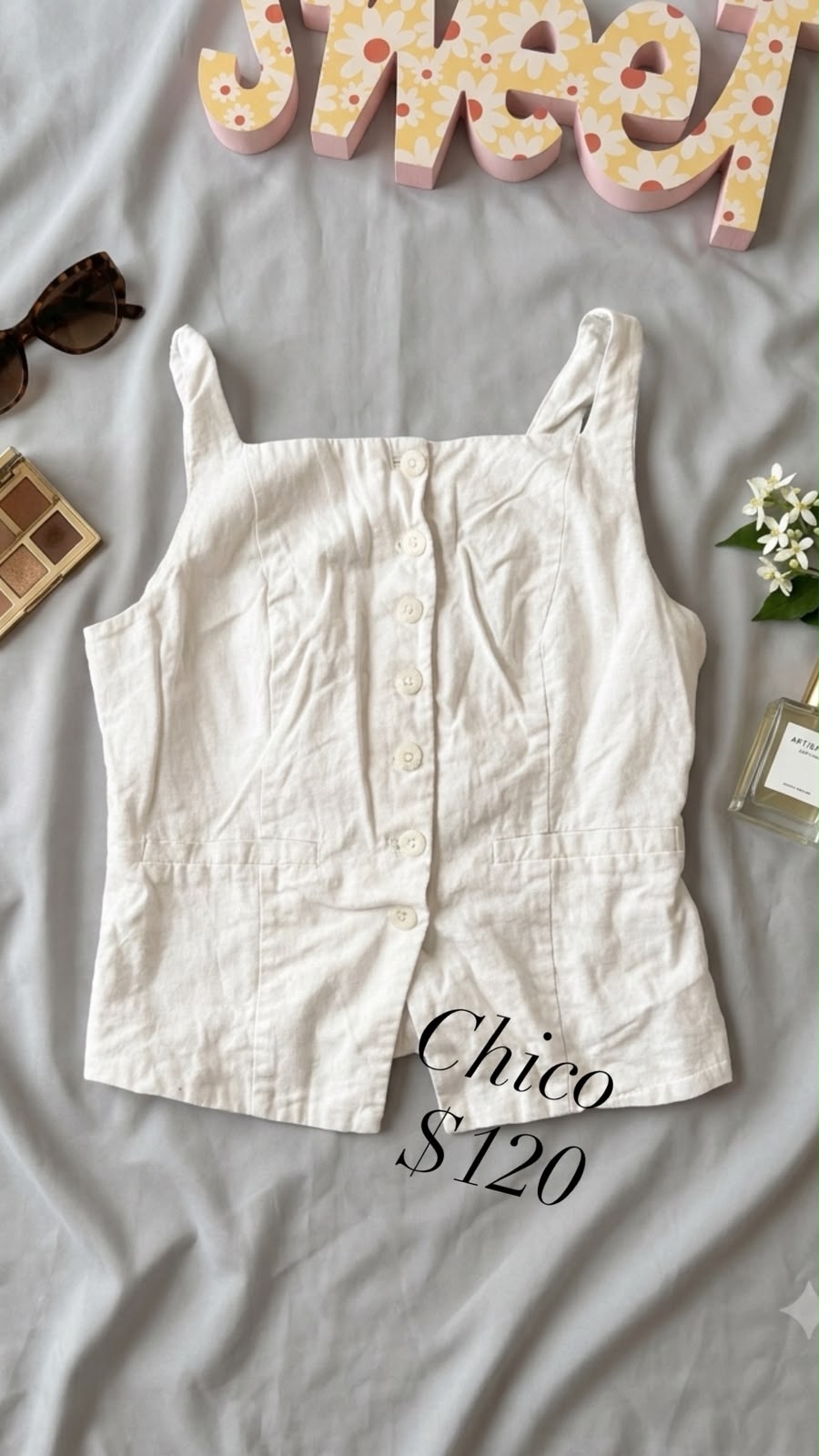 Top blanco