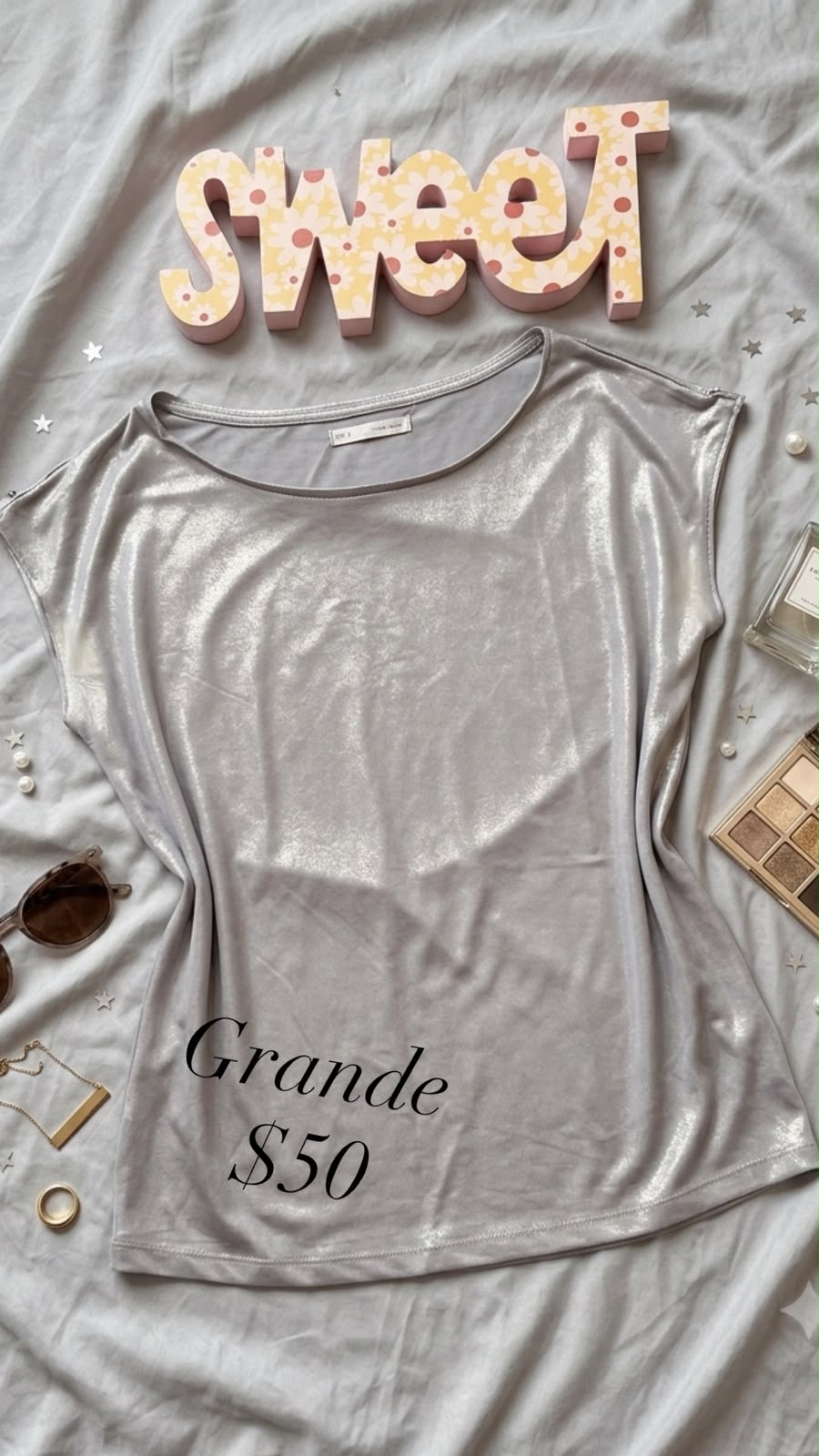 Blusa brillante