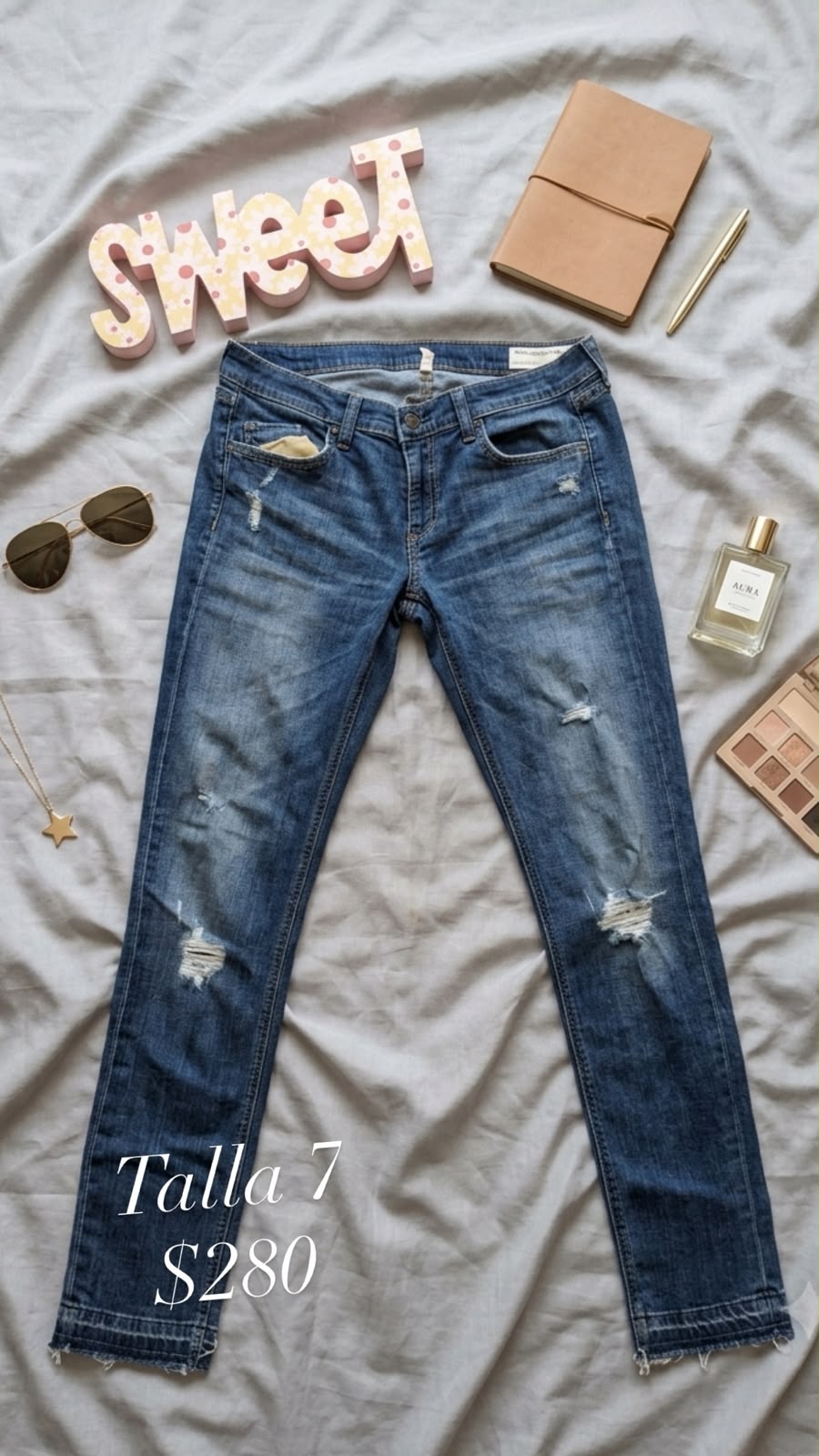 Jeans desgastados