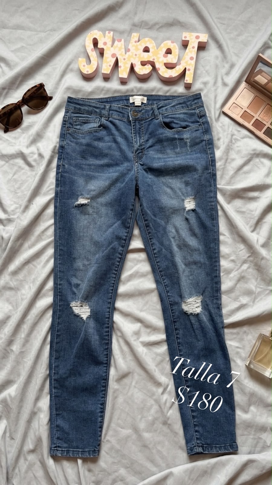 Jeans roturas rodillas